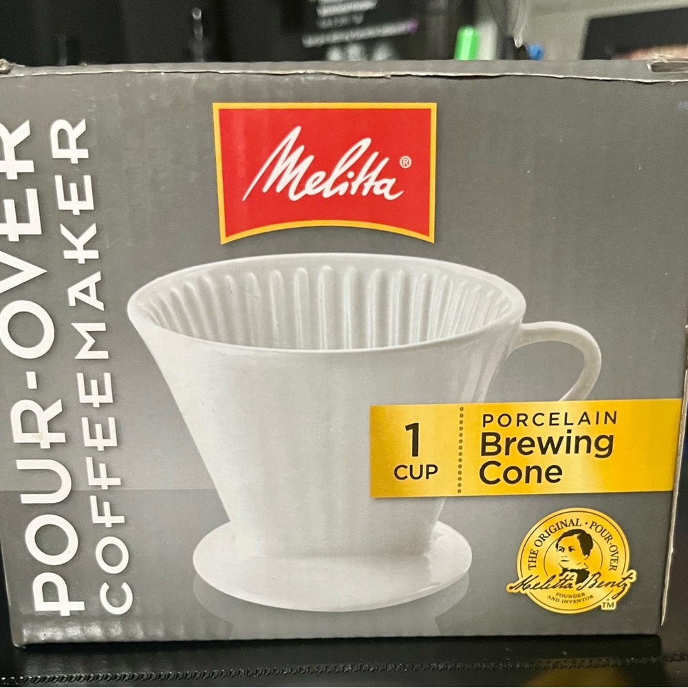 The original pour-over coffee maker.